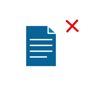 Symbol Antragsbearbeitung