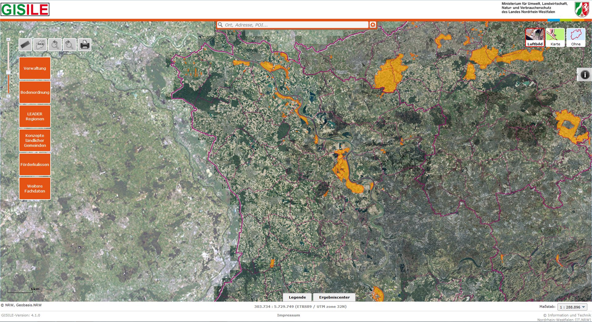 Geoinformationssystem GISILE