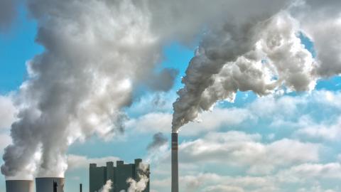 Luftverschmutzung durch Industrie (Symbolbild)