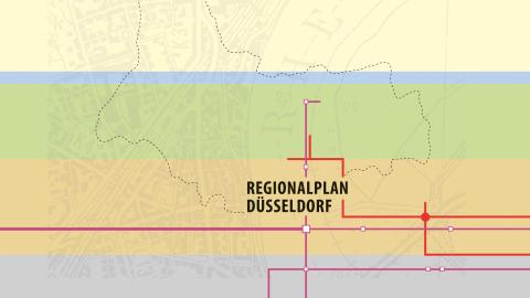Regionalplan Düsseldorf (Symbolbild)