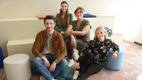 Das Social Media-Team der Bezirksregierung Düsseldorf