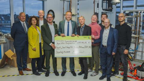 Förderbescheidübergabe Hochschule Düsseldorf - Smart Energy Hub