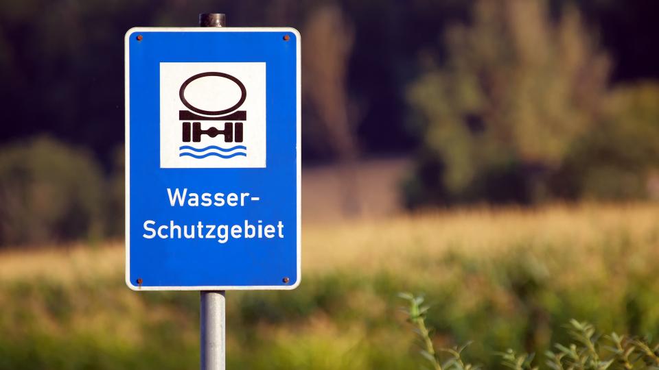 Wasserschutzgebiet (Symbolbild)