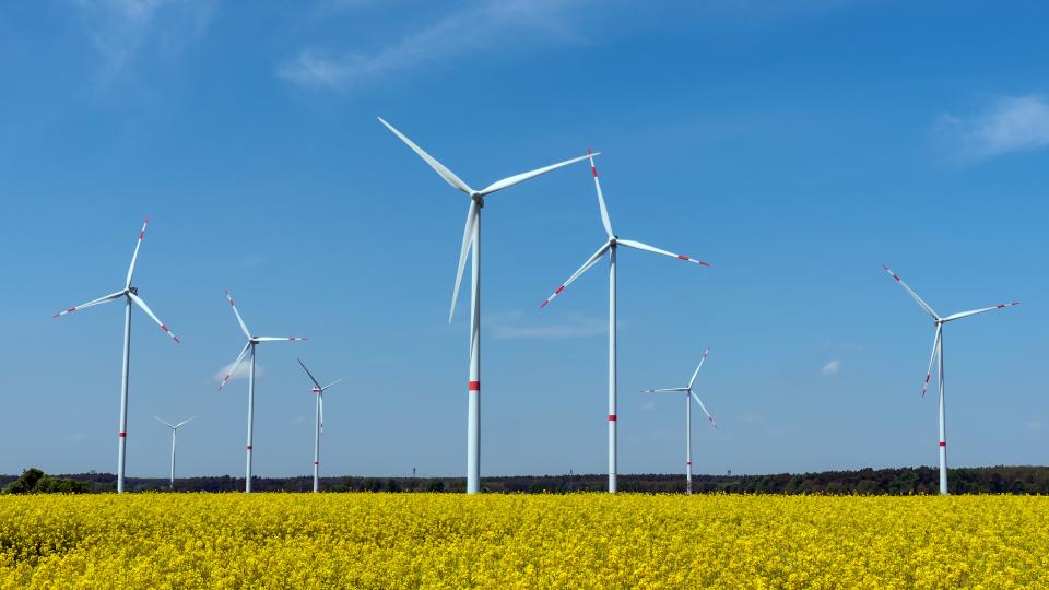 Windkraftanlage (Symbolbild)