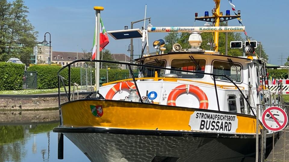 Stromaufsichtsboot „Bussard“