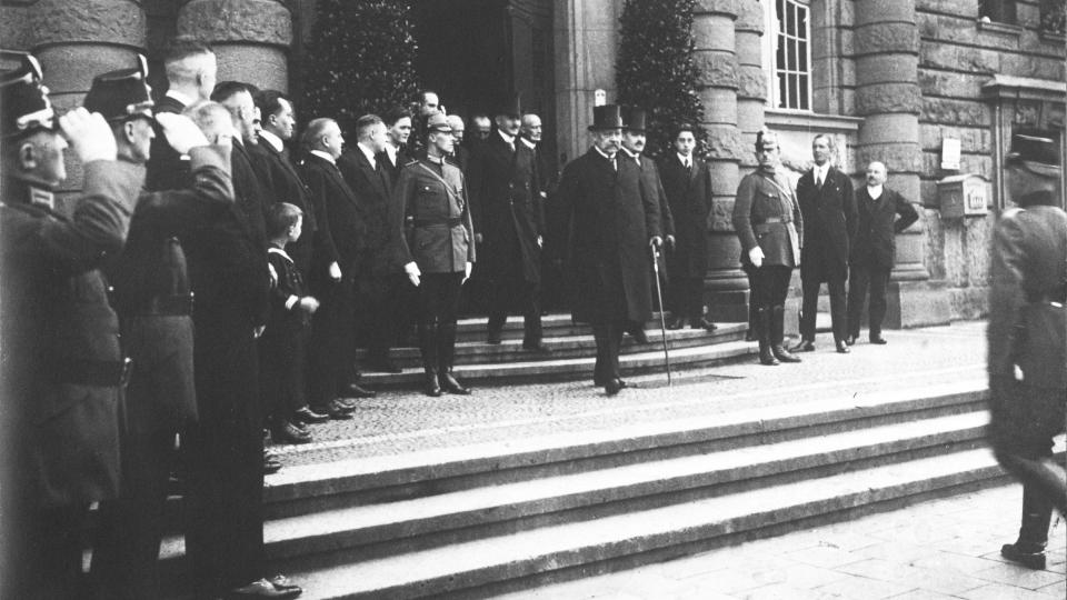 Besuch des Reichspräsidenten Paul von Hindenburg