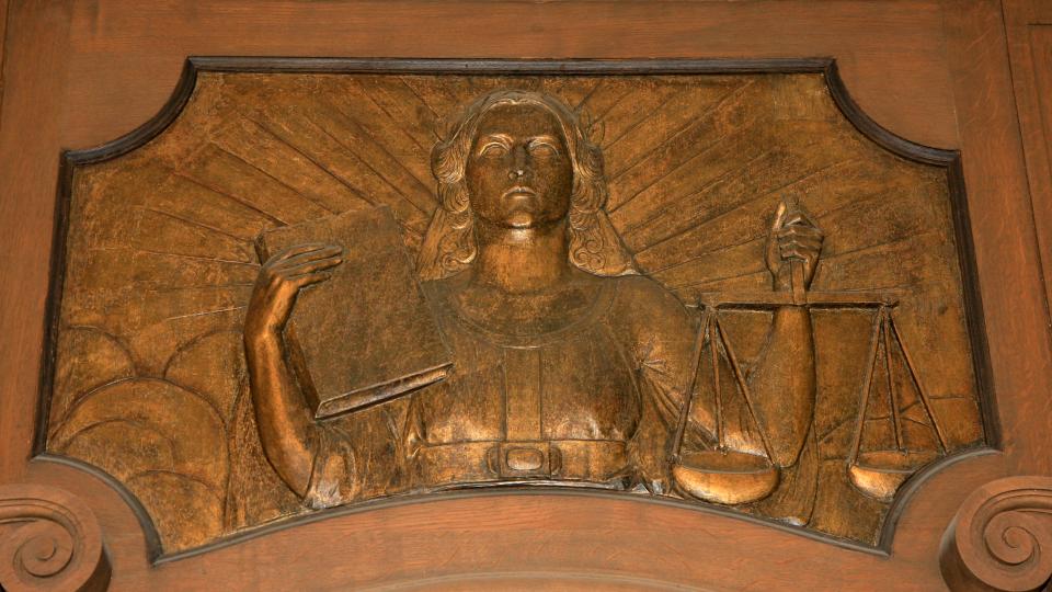 Alfred Gaertner Saal Justitia