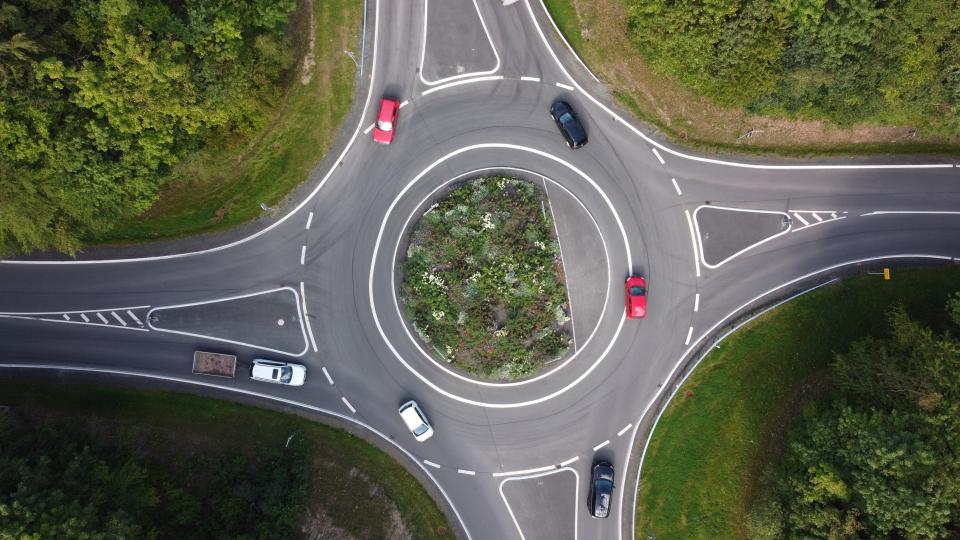 Kreisverkehr (Symbolbild)