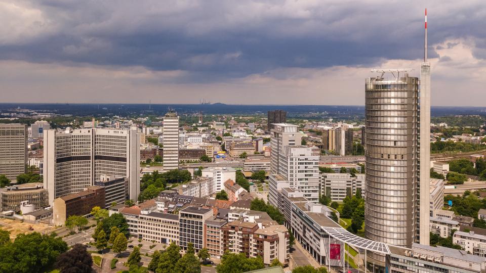 Skyline der Stadt Essen (Symbolbild)