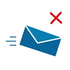 Symbol Kampfmittelfund - E-Mail