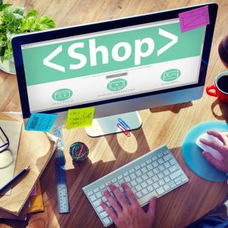 Digital Online Shop (Symbolbild)