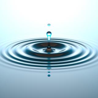 Wassertropfen (Symbolbild)