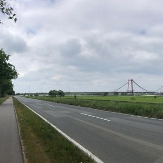 Strasse um Emmerich am Rhein