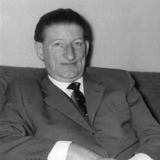 Porträt von Regierungspräsident Kurt Baurichter