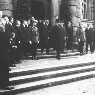Besuch des Reichspräsidenten Paul von Hindenburg