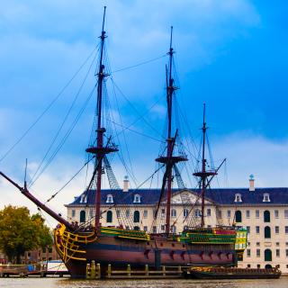 Niederländisches Segelschiff © EwaStudio - stock.abdobe.com