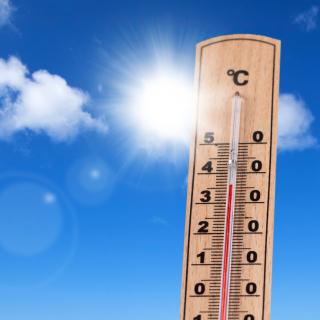 hohe Temperaturen