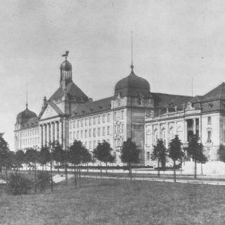 Ansicht der Bezirksregierung 1911