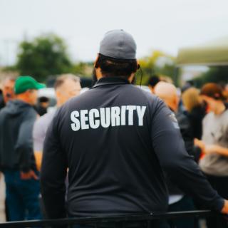 Sicherheitsdienst (Symbolbild)