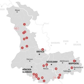 Regionalplanänderungen (Übersichtskarte)