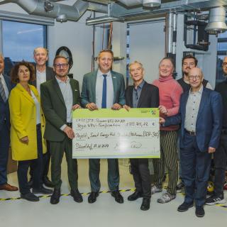 Förderbescheidübergabe Hochschule Düsseldorf - Smart Energy Hub