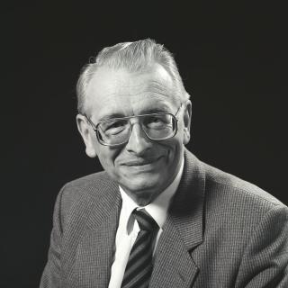 Porträt des Regierungspräsidenten Dr. Hermann Strich